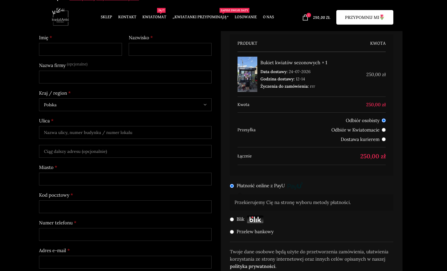 Checkout